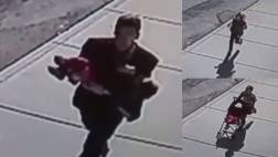 VIDEO: Evitaron rapto de su hermano persiguiendo a secuestrador