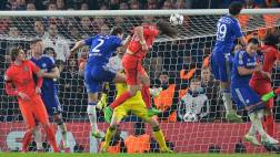 David Luiz y el golazo que forzó el alargue en el Chelsea-PSG