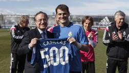 Florentino Pérez ratifica confianza a Iker Casillas