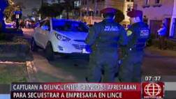 Capturan a ‘marcas’ que intentaron secuestrar a una empresaria