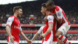 Arsenal venció 3-0 a West Ham y sigue tercero en Premier League