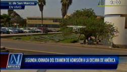 UNMSM: usan dron para vigilar segundo examen de admisión