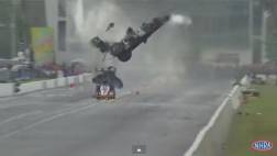 YouTube: Espectacular accidente en carrera de Piques