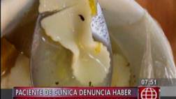 Clínica Internacional se refirió a insecto en sopa de paciente