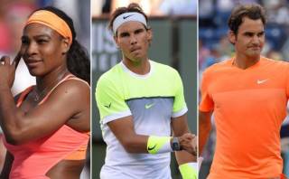 Indian Wells: Serena, Nadal y Federer buscan avanzar hoy
