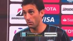 Diego Milito: "Logramos tres puntos en una cancha difícil"