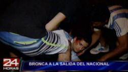 Barristas de Cristal cometieron actos violentos tras partido