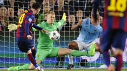 Joe Hart, el portero que evitó goleada del Barcelona (VIDEO)