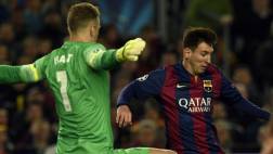 Lionel Messi destacó actuación de Joe Hart: "Es un fenómeno"