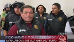 “Los caballeros de la noche” casi linchan a ladrón en VMT