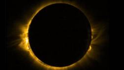 Satélite europeo captó el eclipse solar desde el espacio
