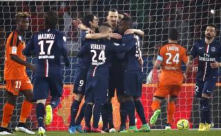 Zlatan Ibrahimovic marcó 'hat trick' en victoria del PSG