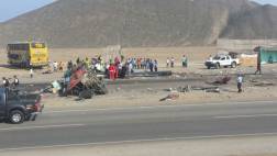 Accidente en Casma: helicópteros trasladan a 10 heridos a Lima