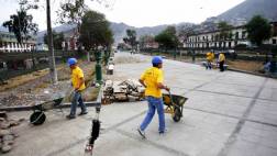 Alameda de los Descalzos: remodelación terminará en tres meses
