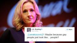 Twitter: J.K. Rowling y su insuperable respuesta sobre los gays