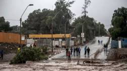 Chile decreta alerta roja en Atacama por intensas lluvias