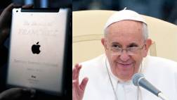 El iPad del Papa Francisco será subastado en Uruguay