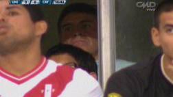 Luis Fernando Suárez no dirige, pero ve a la 'U' desde palco