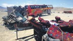 Huarmey: bus de Murga Serrano estaba suspendido desde el 2013