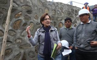 Villarán: “Invertimos S/.17,3 millones en muros de Chosica”