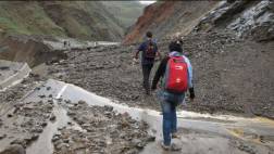 Yauyos: Cinco casas afectadas por caída de huaico