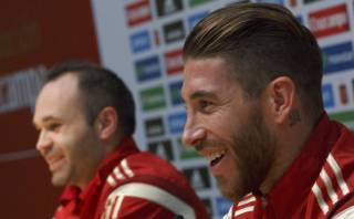 Sergio Ramos: "Iniesta es el novio que cualquier madre quiere"