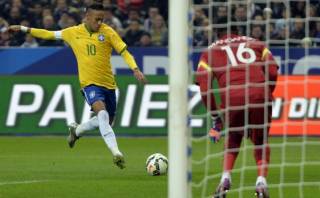 Neymar le anotó golazo a Francia tras un zurdazo imparable