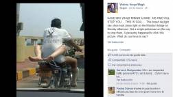 Insólito: Detenido por tener relaciones ¡en una moto!