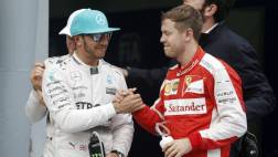 F1: Hamilton superó hasta a la lluvia en la 'qualy' de Malasia