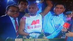 Carlos Zambrano es nuevo campeón mundial pluma de la AMB