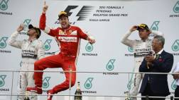 F1: Vettel ganó en Malasia y acabó con la racha de Mercedes