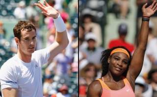 Andy Murray y Serena Williams avanzaron en el Masters de Miami
