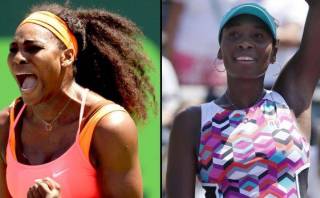 Serena y Venus Williams avanzaron en el Masters de Miami