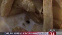 Pareja extorsionaba pollerías 'sembrando' cucarachas en comida