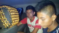 Trujillo: escolares fueron detenidos por robar autopartes