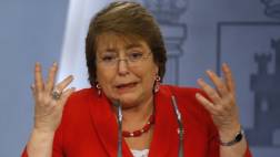 Chile: Aprobación de Bachelet cayó a mínimos históricos