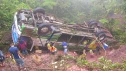 Despiste de bus en Amazonas deja al menos tres muertos