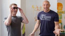 Facebook "crea" amistad entre Vin Diesel y Mark Zuckerberg