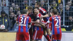 Bayern Múnich ganó 1-0 a Borussia Dortmund por la Bundesliga