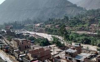 Santa Eulalia está recuperada en un 70% tras caída de huaicos