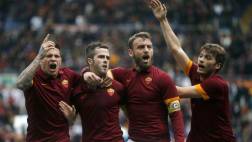 Serie A: Roma venció 1-0 a Napoli y le sigue el paso a Juventus