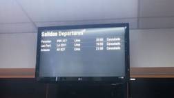 Piura: Cancelan vuelos por falla eléctrica en el aeropuerto