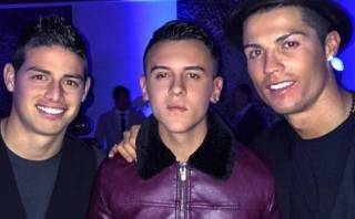 James justificó su presencia en la fiesta de Cristiano Ronaldo