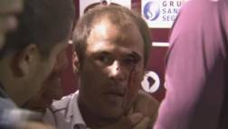 Jugador de Lanús fue agredido por un hincha fuera del estadio
