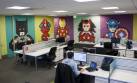Esta oficina de superhéroes fue creada usando miles de Post-it