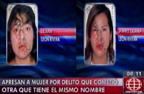 Encarcelan a mujer por tener mismo nombre que acusada de asalto