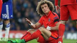Champions League: David Luiz será baja en PSG ante Barcelona