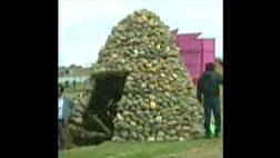 Pachamanca gigante es atracción de feria Cuasimodo en Huancayo