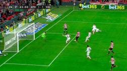 Athletic Bilbao empató 1-1 frente a Valencia con gol polémico