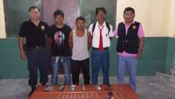 Piura: Capturan a sujetos que vendían droga frente a colegio
